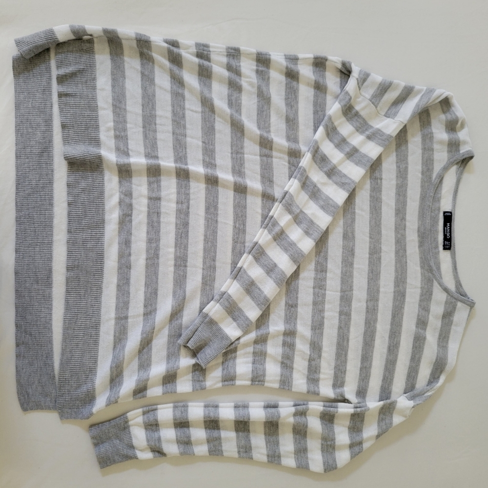 Stripe sweater shirt